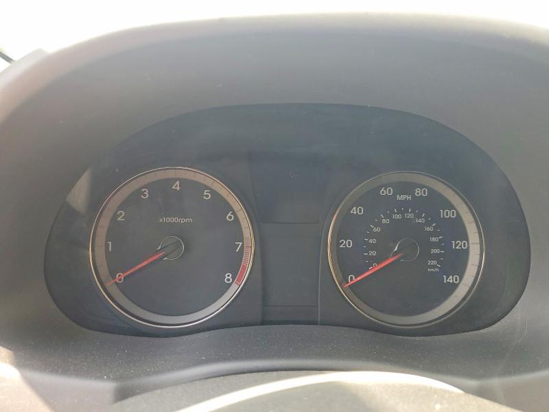 2013 Hyundai Accent VIN KMHCU5AE5DU069351 COPART salvage auction — MECHANICAL, Pa - Cert Of Title, sold $500 on 2026-07-23 (photo 9)