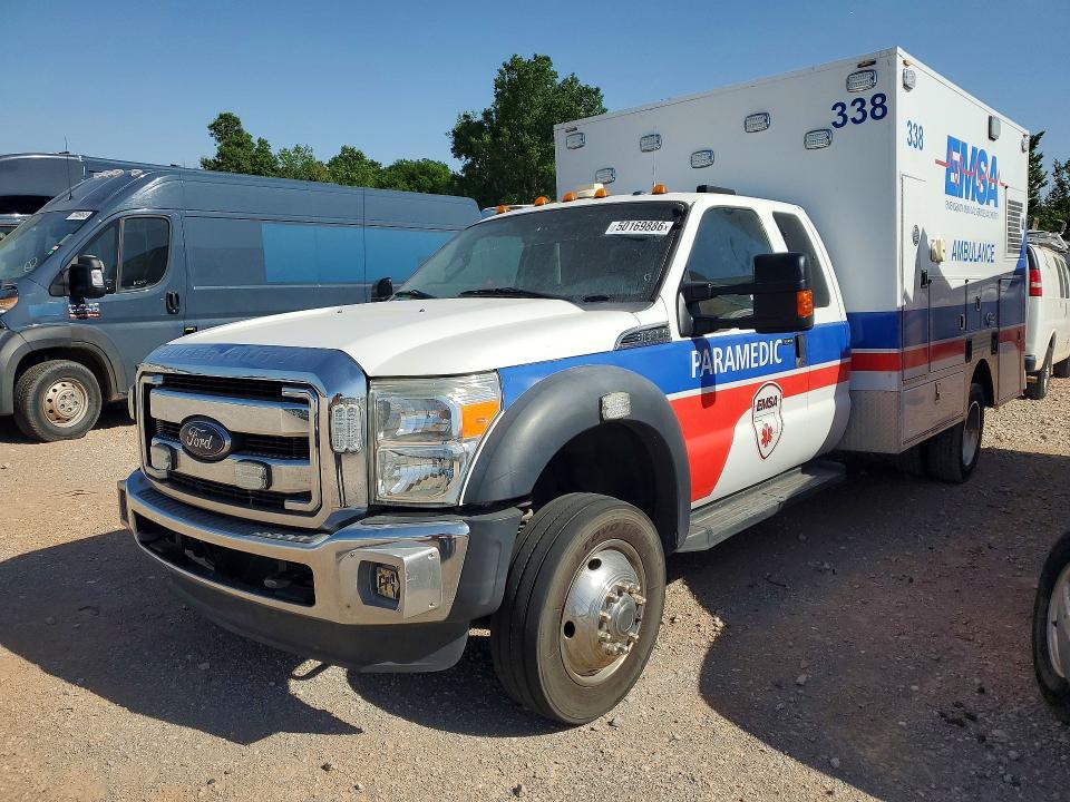 2016 Ford F450 VIN 1FD0X4GT9GEC72719 — COPART salvage auction photo