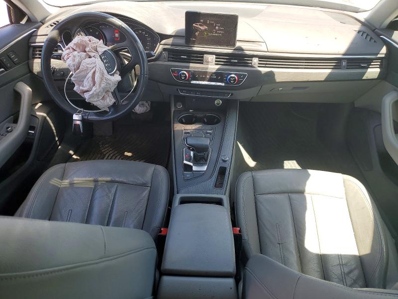 2018 Audi A4 VIN WAUKMAF4XJA076640 COPART salvage auction — FRONT END, Nc - Salvage Certificate Of Title, sold $175 on 2026-07-29 (photo 8)