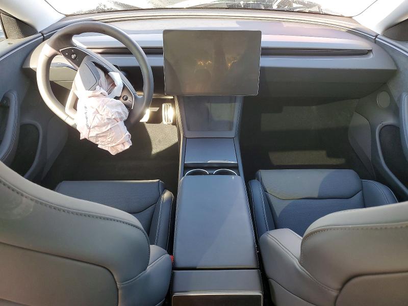 2026 Tesla Model 3 VIN 5YJ3E1ET9TF133868 COPART salvage auction — FRONT END, Ca - Salvage Certificate, sold $14,800 on 2026-07-24 (photo 8)