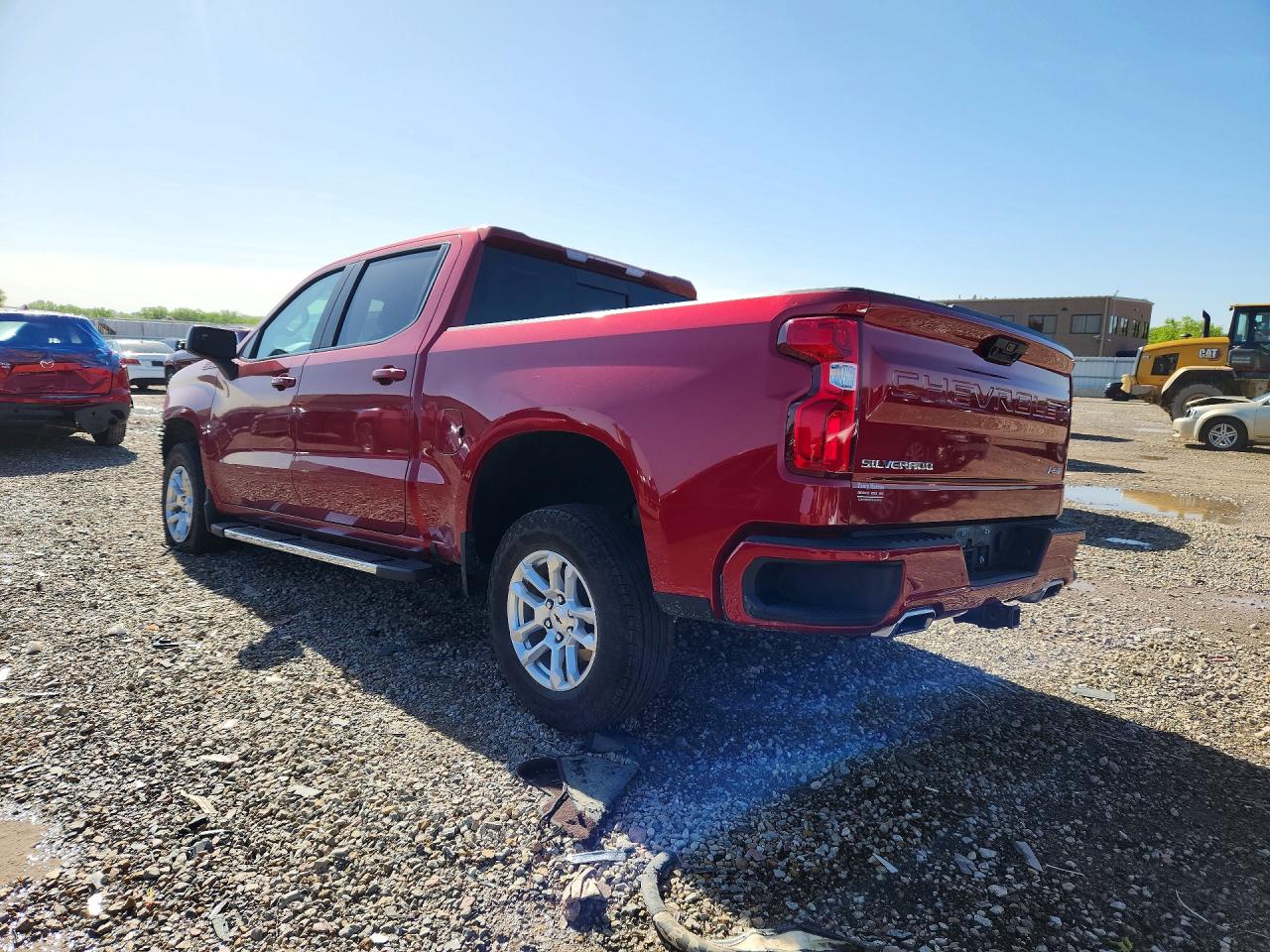 2023 Chevrolet Silverado VIN 1GCUDEED3PZ305433 COPART salvage auction — Front End, KS - CERT OF TITLE-SALVAGE, sold $19,400 on 2026-07-09 (photo 2)