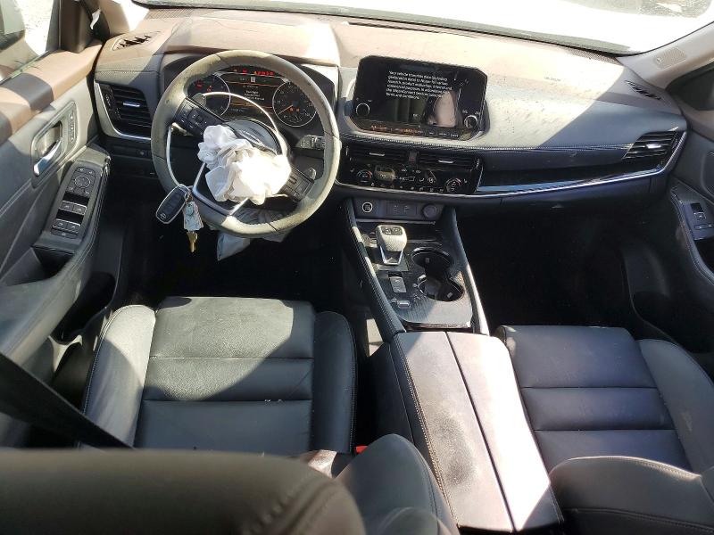 2023 Nissan Rogue VIN JN8BT3CA7PW004743 COPART salvage auction — FRONT END, AL - CERT OF TITLE-SALVAGE TITLE, sold $5,400 on 2026-07-09 (photo 8)