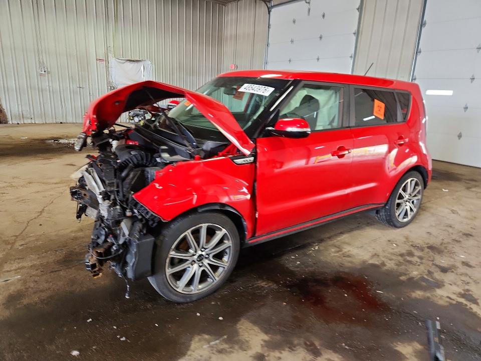 2019 Kia Soul VIN KNDJX3AA4K7008525 COPART salvage auction — FRONT END, Wi - Junked Vehicle Bill Of Sale, sold $300 on 2026-07-13 (photo 1)