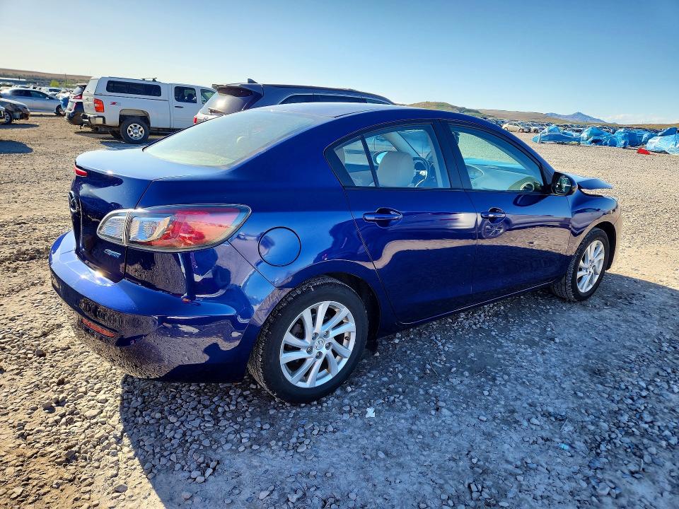 2012 Mazda 3 VIN JM1BL1V79C1645076 COPART salvage auction — FRONT END, Ut - Salvage Certificate, sold $150 on 2026-07-10 (photo 3)