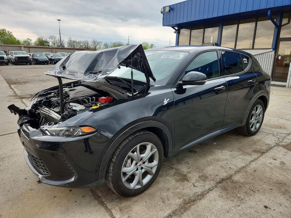 2024 Dodge Hornet VIN ZACPDFCW1R3A33321 COPART salvage auction — FRONT END, In - Cert Of Title-Salvage Title, sold $3,650 on 2026-08-03 (photo 1)