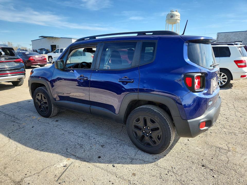 2018 Jeep Renegade VIN ZACCJBAB8JPJ02239 COPART salvage auction — HAIL, Il - Salvage Certificate, sold $2,400 on 2026-07-29 (photo 2)