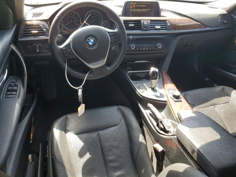 2014 BMW 3er VIN WBA3C1C55EK111444 COPART salvage auction — FRONT END, Ca - Salvage Certificate, sold $1,450 on 2026-07-02 (photo 8)