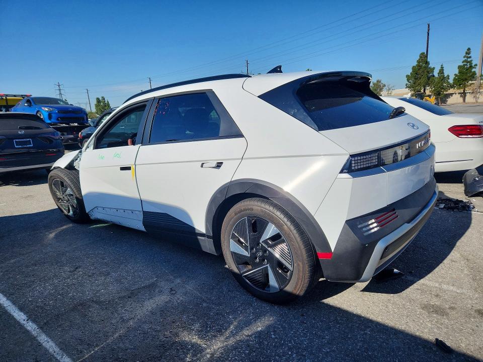 2025 Hyundai Ioniq VIN 7YAKN4DA9SY006414 COPART salvage auction — FRONT END, Ca - Salvage Certificate, sold $10,400 on 2026-07-30 (photo 2)
