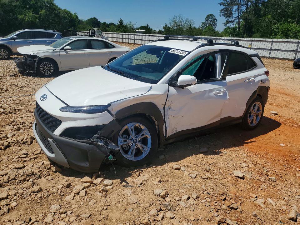 2024 Hyundai Kona VIN KM8K62ABXPU980936 COPART salvage auction — SIDE, Nc - Salvage Certificate Of Title, sold $175 on 2026-07-27 (photo 1)