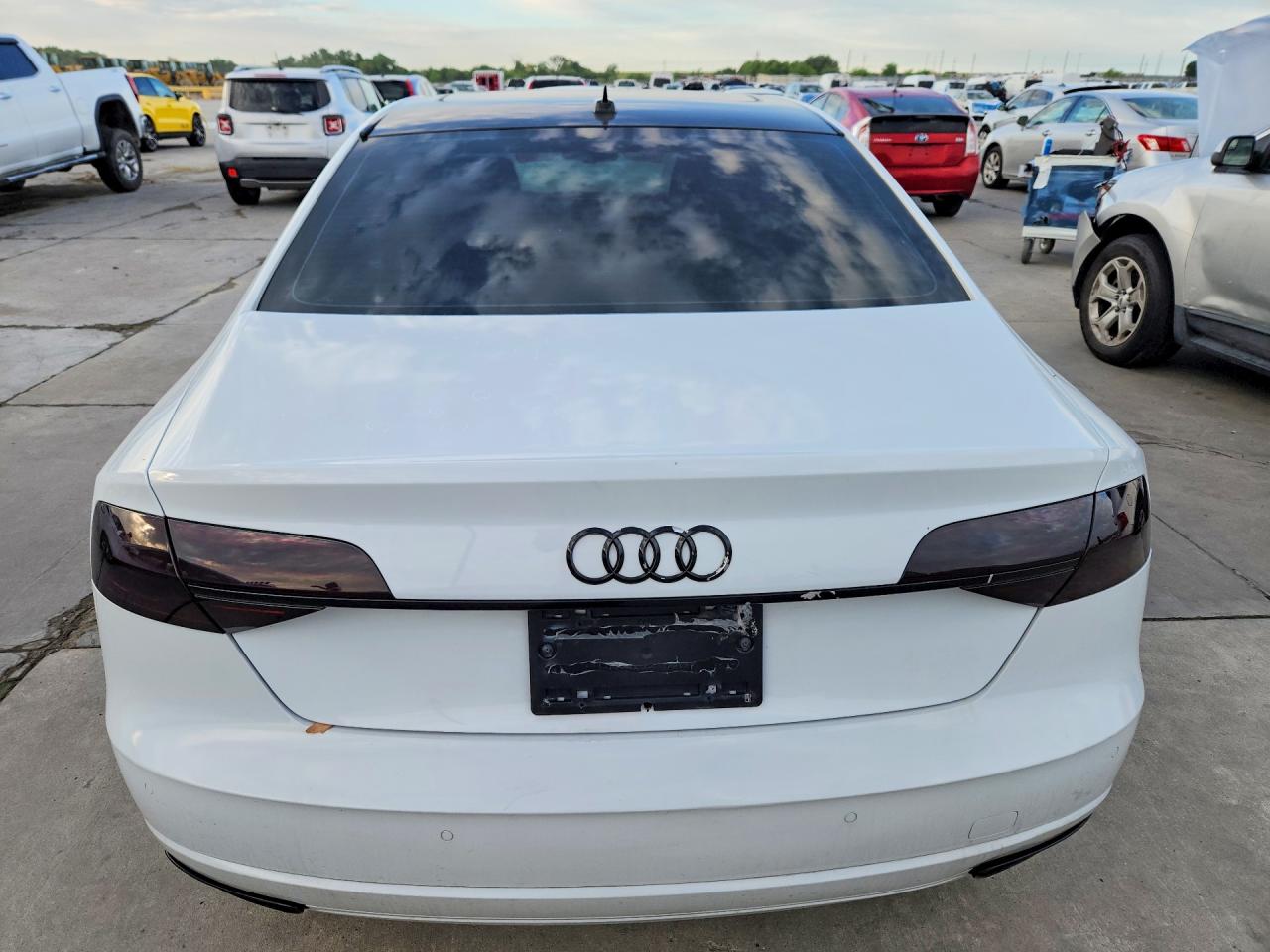 2017 Audi A8 VIN WAU43AFD3HN016133 COPART salvage auction — Front End, TX - CERTIFICATE OF TITLE (P), sold $1,950 on 2026-07-09 (photo 6)