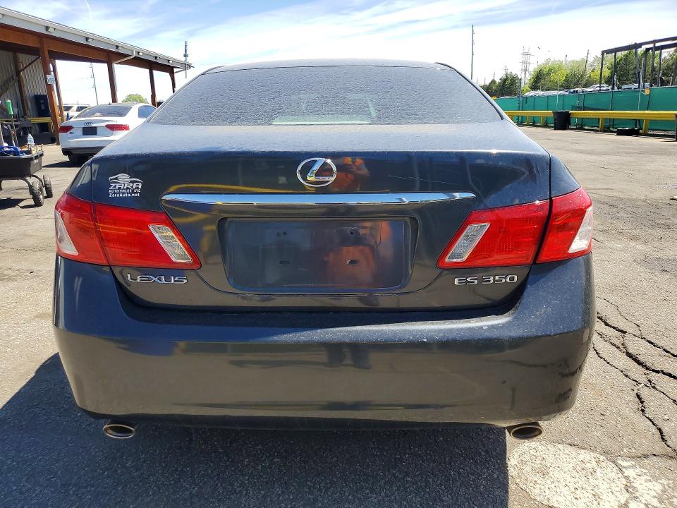 2007 Lexus Es 350 VIN JTHBJ46G172093030 COPART salvage auction — REAR END, Co - Rebuilt Salvage - Dealer Only, sold $900 on 2026-07-07 (photo 6)