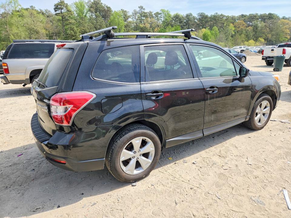 2016 Subaru Forester VIN JF2SJADC4GH406506 COPART salvage auction — NORMAL WEAR, Id - Salvage Certificate Of Title, sold $775 on 2026-07-14 (photo 3)