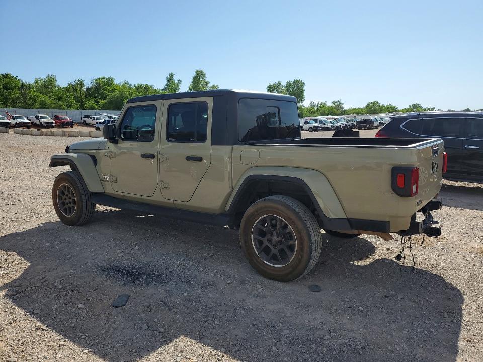 2022 Jeep Gladiator VIN 1C6HJTFG3NL171814 COPART salvage auction — SIDE, Salvage Title, sold $16,600 on 2026-09-01 (photo 2)