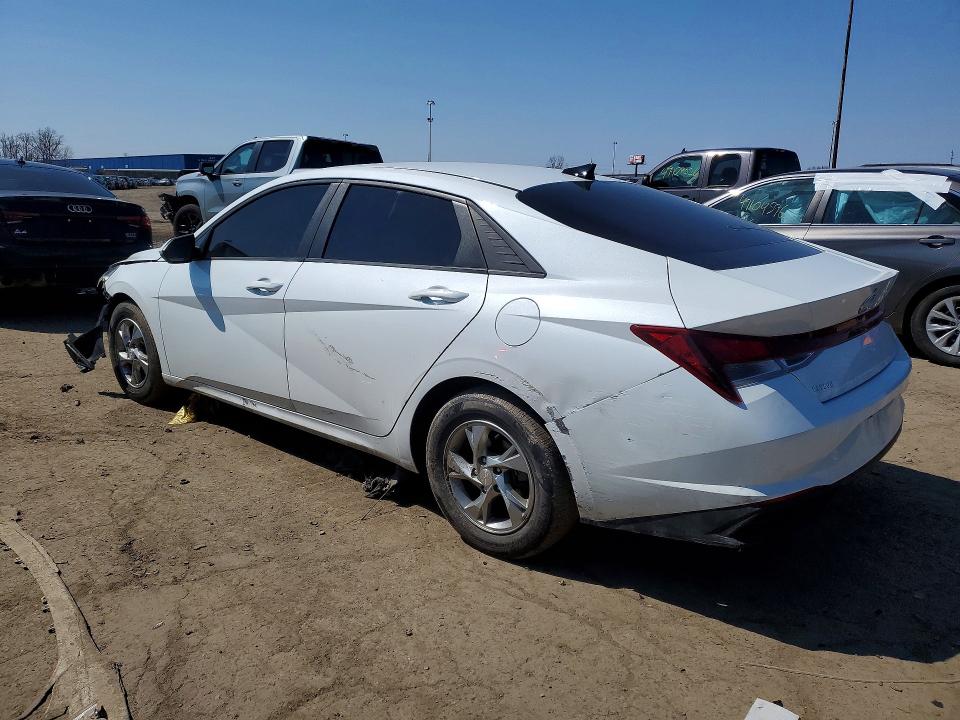 2021 Hyundai VIN 5NPLL4AG4MH047273 COPART salvage auction — FRONT END, Oh - Cert Of Title-Salvage, sold $325 on 2026-07-28 (photo 2)