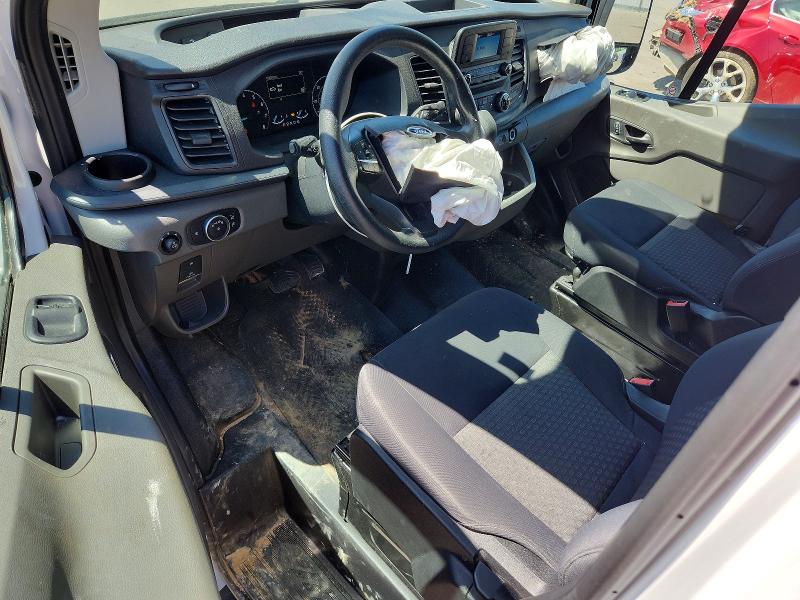 2024 Ford Transit VIN 1FTBR1Y82RKA71278 COPART salvage auction — FRONT END, Nc - Dealer Only Salvage Title, sold $16,700 on 2026-07-03 (photo 8)