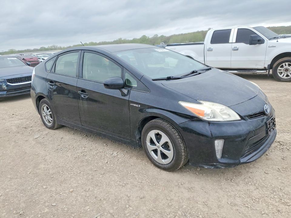 2014 Toyota Prius VIN JTDKN3DU3E0378345 COPART salvage auction — SIDE, Mo - Salvage Certificate Of Title, sold $1,300 on 2026-07-09 (photo 4)