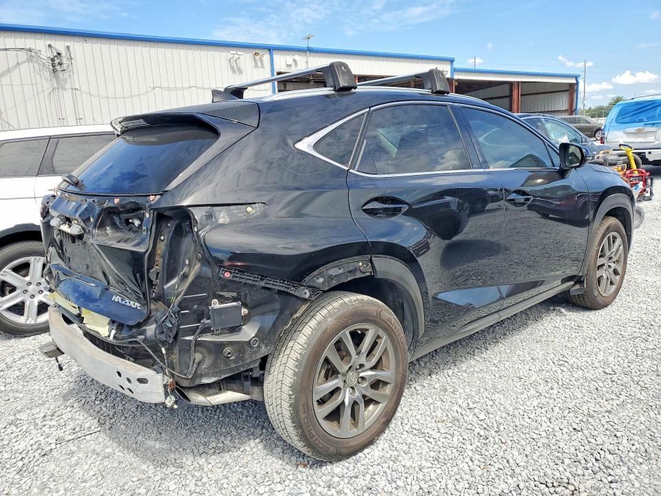 2015 Lexus Nx VIN JTJYARBZ0F2018234 COPART salvage auction — REAR END, Salvage Title, sold $7,000 on 2026-07-17 (photo 3)