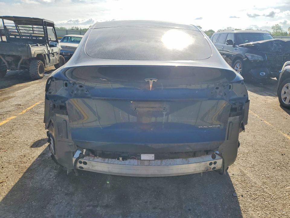 2020 Tesla Model y VIN 5YJYGDEE7LF045405 COPART salvage auction — REAR END, Ks - Cert Of Title-Salvage, sold $8,700 on 2026-07-08 (photo 6)