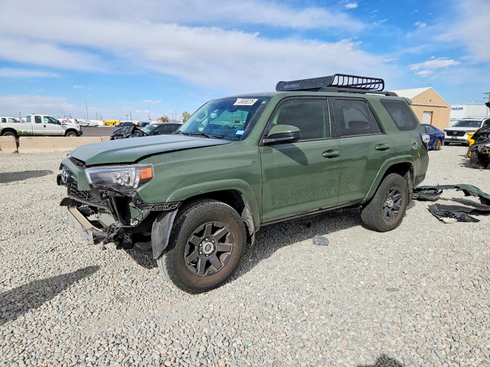 2022 Toyota 4runner VIN JTETU5JR8N6058398 COPART salvage auction — FRONT END, Tx - Salvage Vehicle Title, sold $2,100 on 2026-07-21 (photo 1)