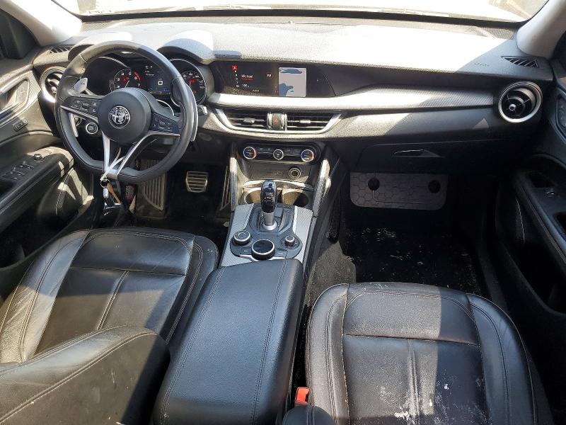 2018 Alfa romeo Stelvio VIN ZASFAKPN4J7B71533 COPART salvage auction — FRONT END, Il - Salvage Certificate, sold $1,850 on 2026-07-07 (photo 8)