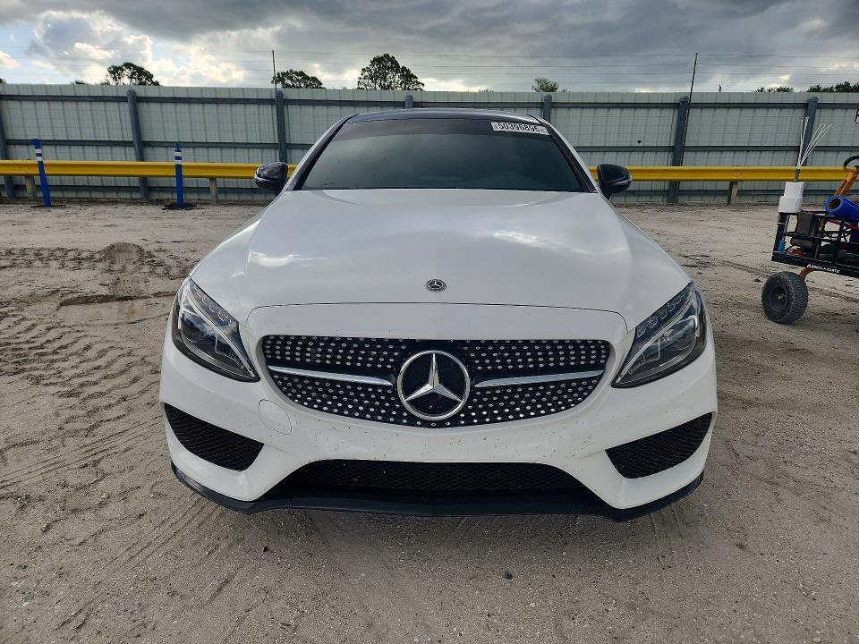 2018 Mercedes-benz C-klasse VIN WDDWJ4JB8JF738258 COPART salvage auction — UNDERCARRIAGE, Fl - Cert Of Title Slvg Rebuildable, sold $1,050 on 2026-07-29 (photo 5)