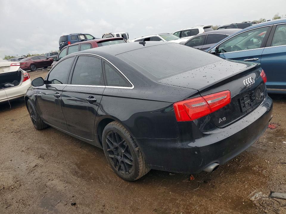 2014 Audi A6 VIN WAUFGAFC1EN157525 COPART salvage auction — FRONT END, Il - Salvage Certificate, sold $3,600 on 2026-07-14 (photo 2)