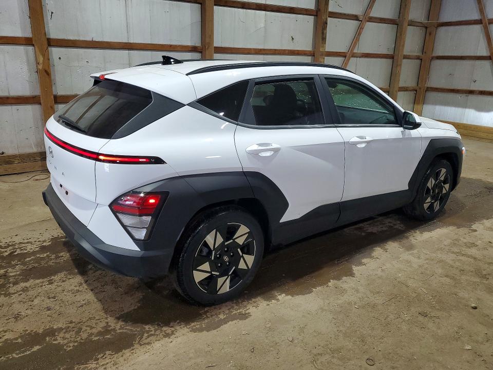 2024 Hyundai Kona VIN KM8HC3AB1RU121634 COPART salvage auction — HAIL, Oh - Cert Of Title-Salvage, sold $9,500 on 2026-07-06 (photo 3)