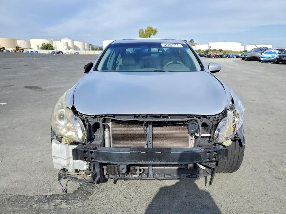 2010 Infiniti G37 VIN JN1CV6AP0AM203819 COPART salvage auction — VANDALISM, CA - SALVAGE CERTIFICATE, sold $2,300 on 2026-07-13 (photo 5)