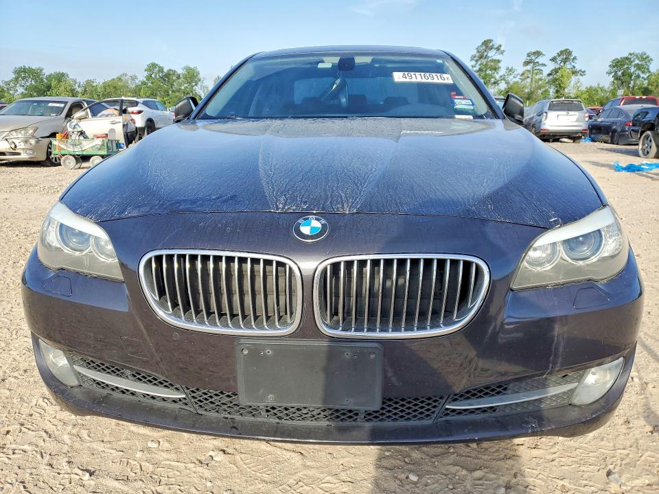 2012 BMW 5er VIN WBAXH5C5XCDW11689 COPART salvage auction — SIDE, Tx - Salvage Vehicle Title, sold $225 on 2026-07-21 (photo 5)