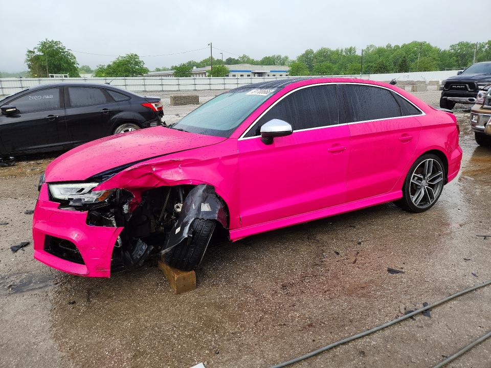 2017 Audi S3 VIN WAUB1GFF2H1073299 COPART salvage auction — FRONT END, Ky - Bill Of Sale/Part Only/No Titl, sold $4,750 on 2026-07-16 (photo 1)