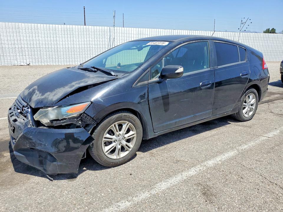 2010 Honda Insight VIN JHMZE2H73AS031740 COPART salvage auction — FRONT END, Ca - Cert Of Title-Salvaged, sold $125 on 2026-07-31 (photo 1)