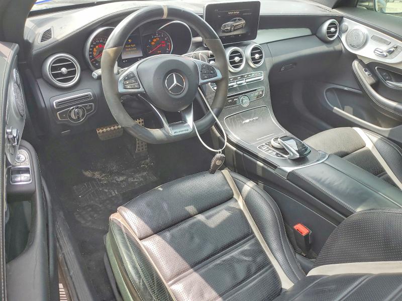 2017 Mercedes-benz C-klasse VIN WDDWJ8HB6HF450178 COPART salvage auction — FRONT END, TX - SALVAGE VEHICLE TITLE, sold $8,500 on 2026-07-10 (photo 8)
