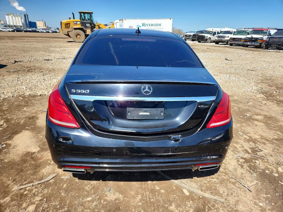 2016 Mercedes-benz S class VIN WDDUG8FB5GA225173 COPART salvage auction — MECHANICAL, Tx - Certificate Of Title, sold $6,400 on 2026-07-29 (photo 6)