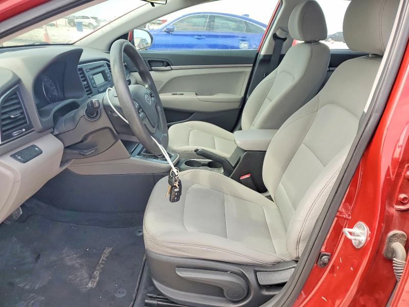 2017 Hyundai Elantra VIN 5NPD74LFXHH154007 COPART salvage auction — SIDE, Tx - Salvage Vehicle Title, sold $675 on 2026-07-30 (photo 7)