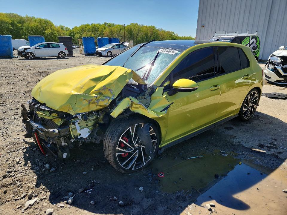 2022 Volkswagen Gti VIN WVW687CD4NW120673 COPART salvage auction — FRONT END, Nj - Cert Of Title-Slvg Lemon Law, sold $2,350 on 2026-07-08 (photo 1)