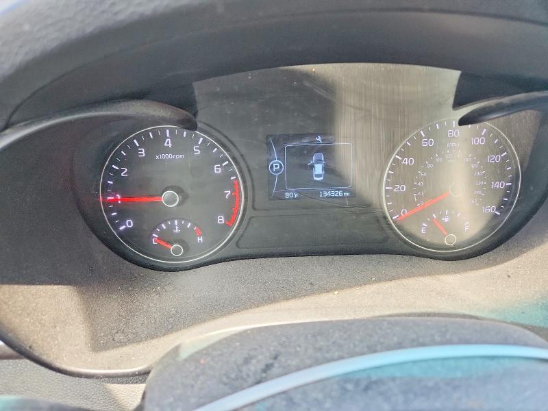 2016 Kia Optima VIN 5XXGT4L39GG016564 COPART salvage auction — FRONT END, In - Certificate Of Title, sold $975 on 2026-07-08 (photo 9)