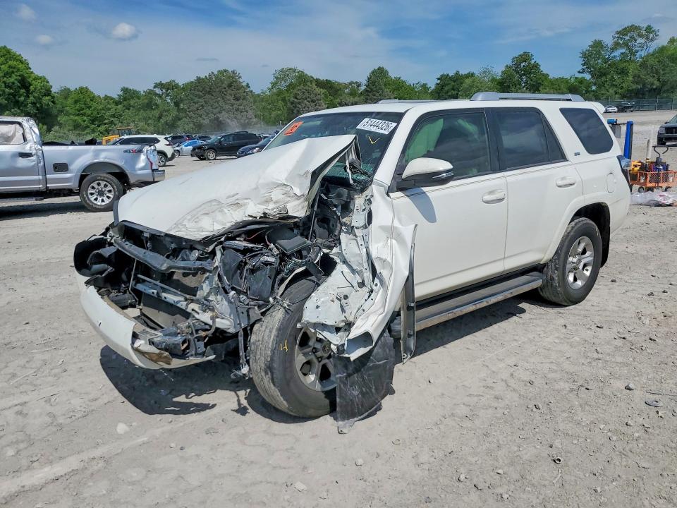 2018 Toyota 4runner VIN JTEBU5JR8J5527453 COPART salvage auction — FRONT END, Tn - Salvage Certificate, sold $6,000 on 2026-07-09 (photo 1)