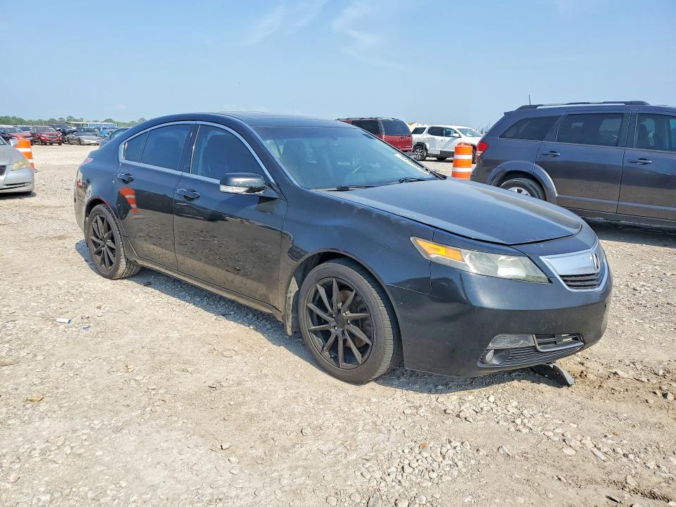 2012 Acura Tl VIN 19UUA8F51CA015221 COPART salvage auction — NORMAL WEAR, Tx - Certificate Of Title, sold $1,700 on 2026-07-09 (photo 4)