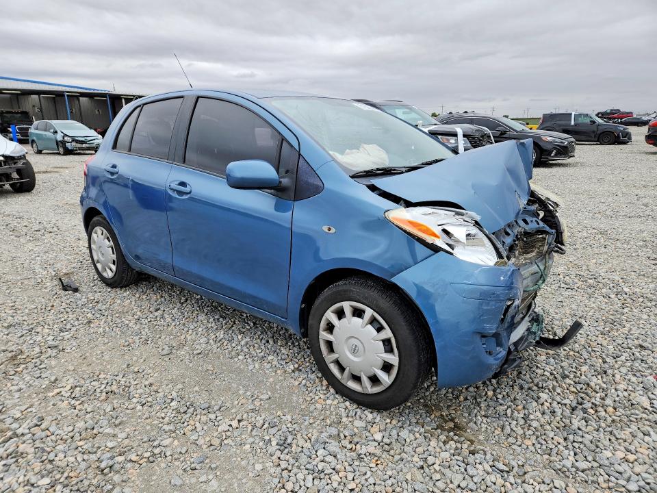 2010 Toyota Yaris VIN JTDKT4K39A5282030 COPART salvage auction — FRONT END, ID - SALVAGE CERTIFICATE OF TITLE, sold $650 on 2026-07-28 (photo 4)