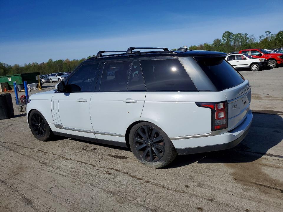 2017 Land rover RANGE ROVER VIN SALGS2FV2HA374051 COPART salvage auction — MINOR DENT/SCRATCHES, Pa - Cert Of Title, sold $11,200 on 2026-07-08 (photo 2)