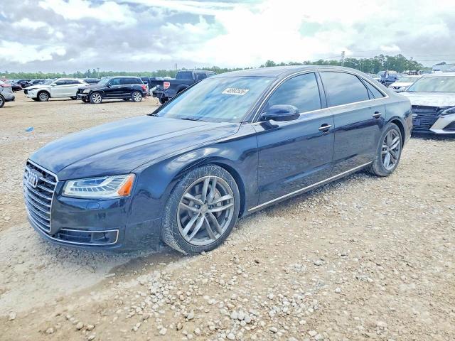 2015 Audi A8 VIN WAU32AFDXFN028193 COPART salvage auction — SIDE, Tx - Salvage Vehicle Title, sold $2,200 on 2026-07-15 (photo 1)