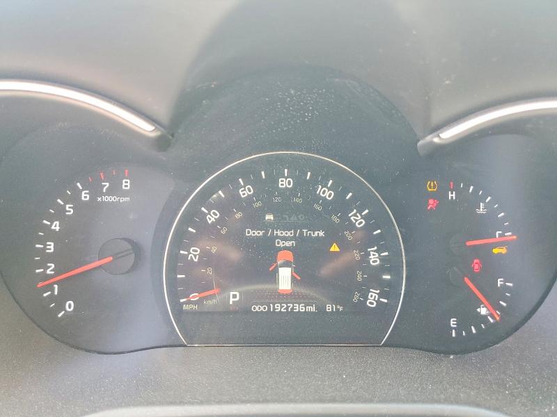 2014 Kia Sorento VIN 5XYKW4A72EG467495 COPART salvage auction — SIDE, Nc - Salvage Certificate Of Title, sold $1,100 on 2026-07-15 (photo 9)