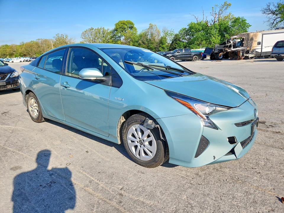 2017 Toyota Prius VIN JTDKBRFU2H3033285 COPART salvage auction — WATER/FLOOD, Ks - Cert Of Title-Salvage, sold $2,700 on 2026-07-14 (photo 4)