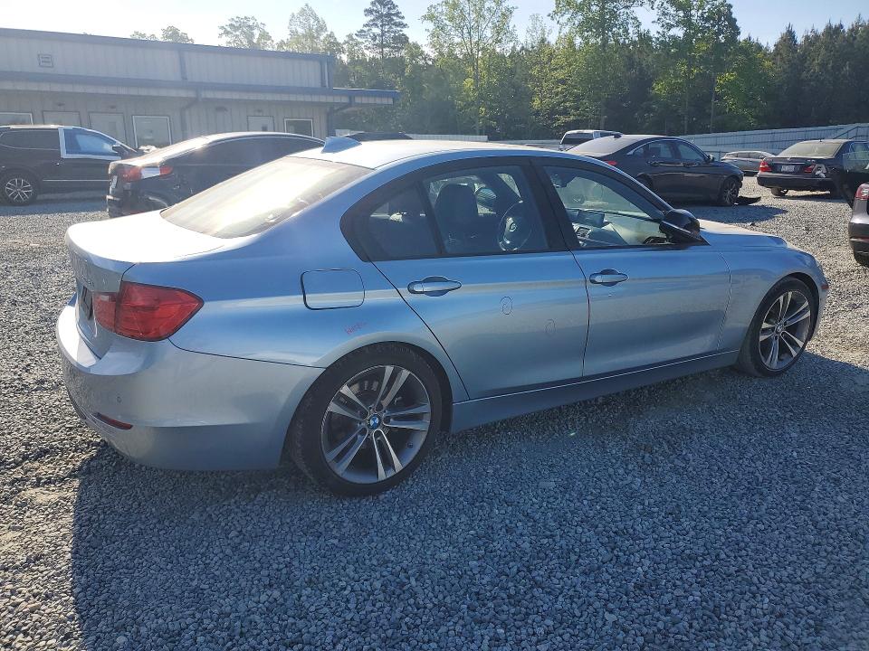 2013 BMW 3er VIN WBA3C1G55DNR48895 COPART salvage auction — SIDE, Nc - Salvage Certificate Of Title, sold $2,200 on 2026-08-06 (photo 3)