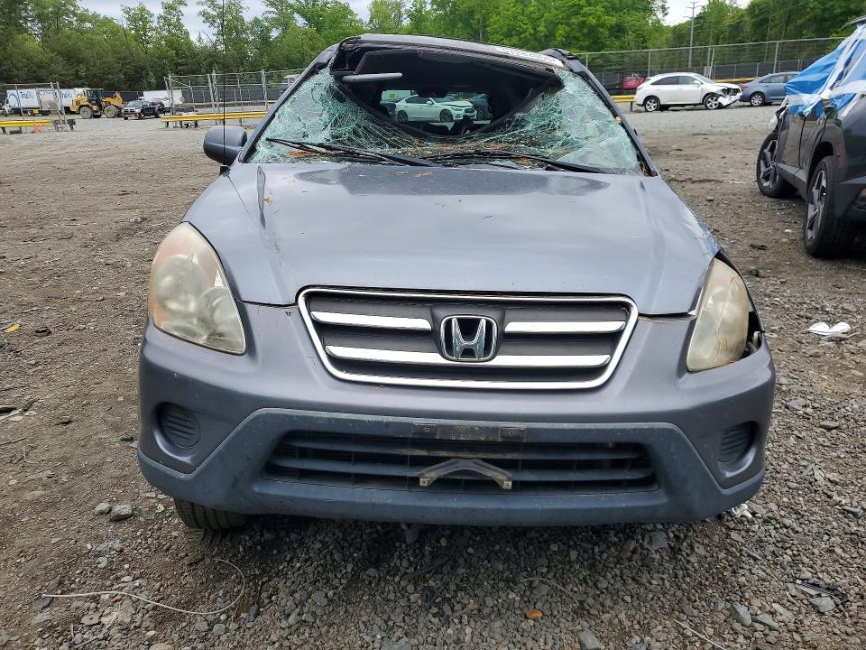2005 Honda Cr-v VIN JHLRD78945C057916 COPART salvage auction — ALL OVER, Md - Cert Of Salvage > 75% Damage, sold $650 on 2026-07-10 (photo 5)