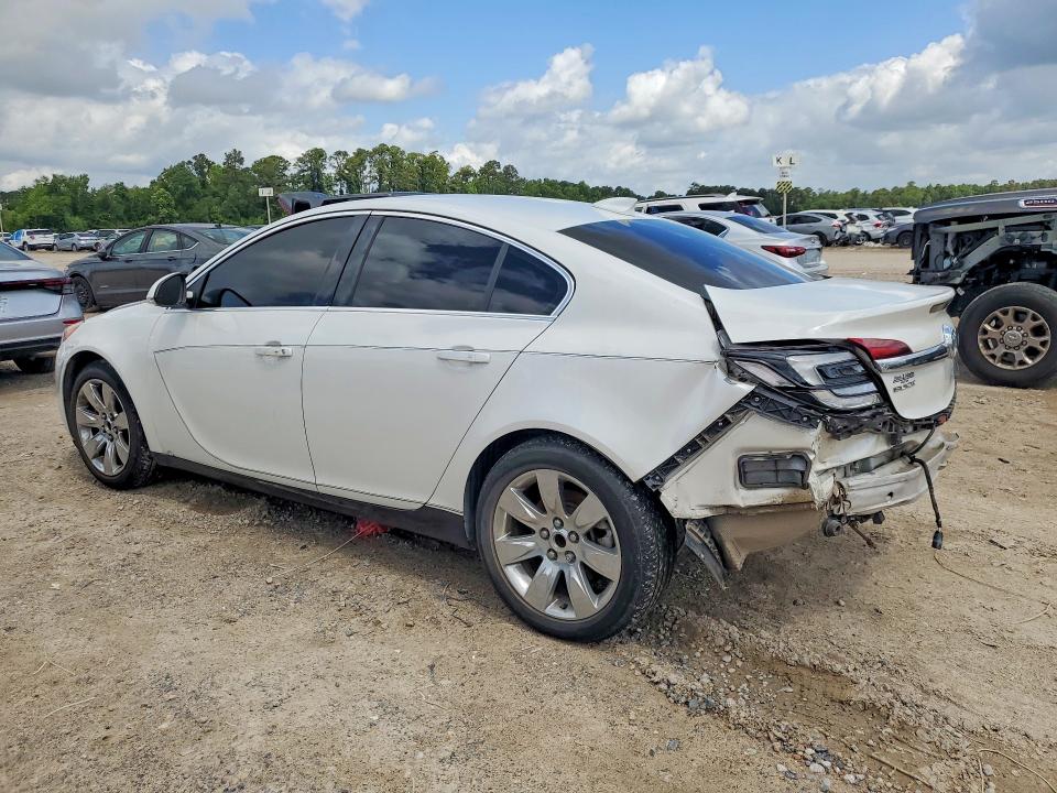 2016 Buick Regal VIN 2G4GS5GX8G9202945 COPART salvage auction — REAR END, Tx - Salvage Vehicle Title, sold $1,050 on 2026-07-10 (photo 2)