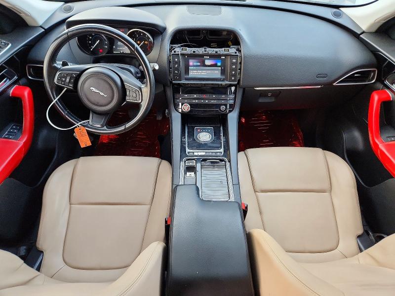 2018 Jaguar F-pace VIN SADCJ2FX2JA266081 COPART salvage auction — NORMAL WEAR, Tx - Certificate Of Title (P), sold $4,950 on 2026-09-17 (photo 8)