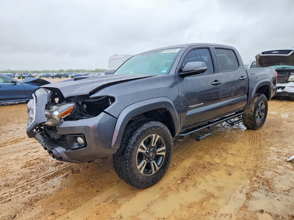 2016 Toyota Tacoma VIN 5TFAZ5CN9GX005729 COPART salvage auction — FRONT END, Tx - Salvage Vehicle Title, sold $4,550 on 2026-07-09 (photo 1)