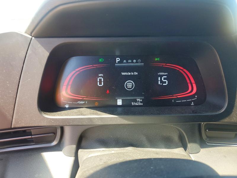 2025 Hyundai Elantra VIN KMHLM4DG9SU887251 COPART salvage auction — FRONT END, TX, sold $5,000 on 2026-07-22 (photo 9)
