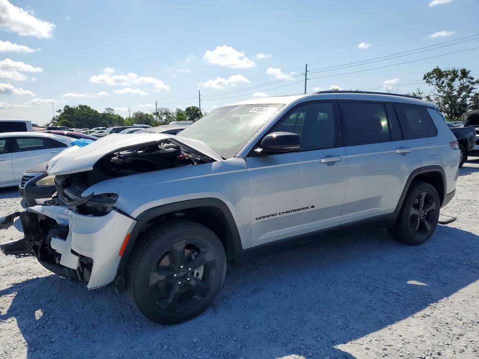 2023 Jeep Grand cherokee VIN 1C4RJKAG0P8842070 COPART salvage auction — FRONT END, Fl - Cert Of Title Slvg Rebuildable, sold $10,600 on 2026-07-08 (photo 1)
